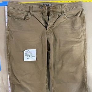 Dockers Straight Fit Denim Tan Jeans 34x32